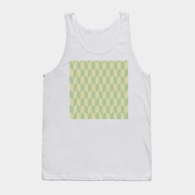 Geometric Pattern Tank Top by Patternos